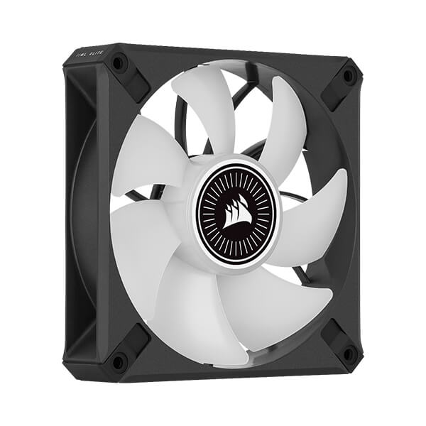 Corsair iCUE ML120 RGB Elite Premium 120mm PWM Magnetic Levitation Triple Fan Kit (Black)